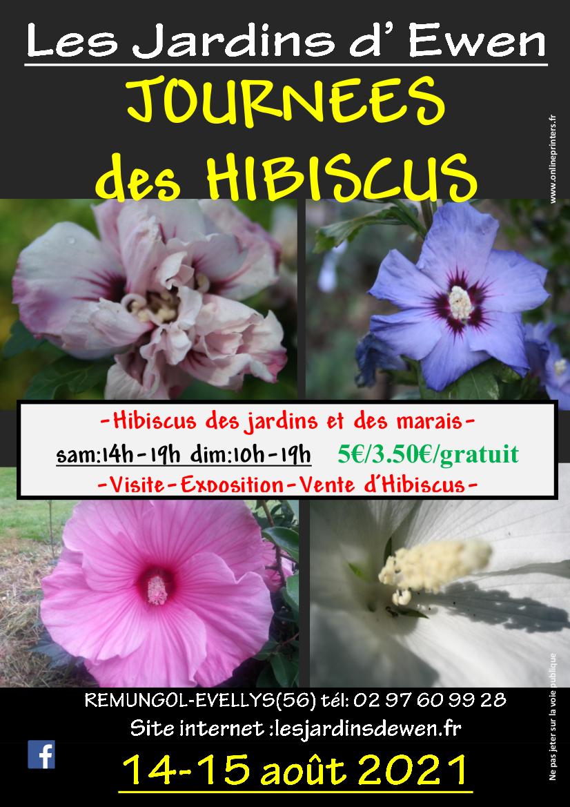 Affiche hibiscus 2021