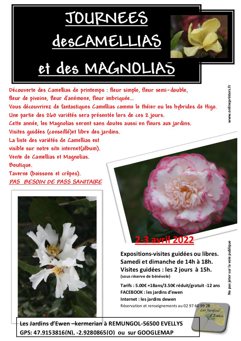 Prospectus camellias printemps verso 2022