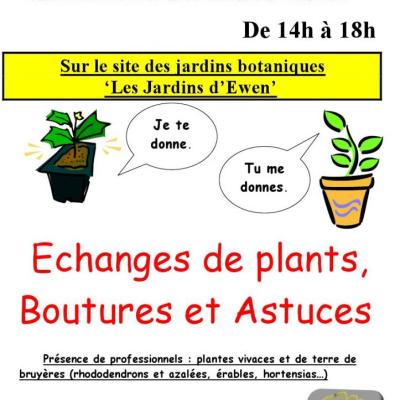 affiche echange de plants 2012