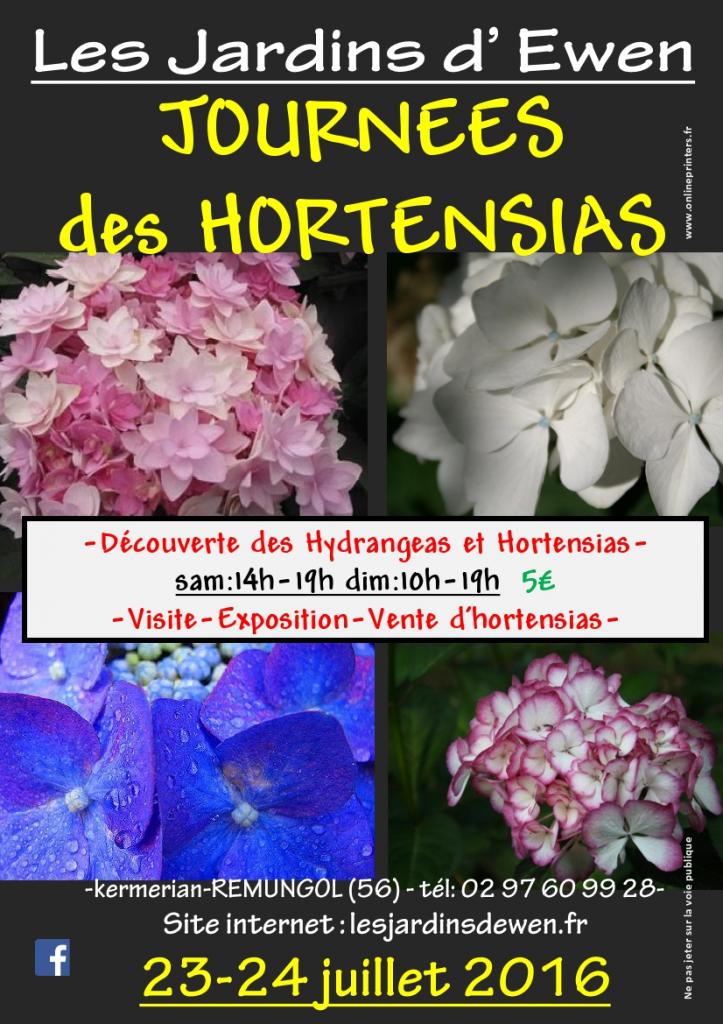 AFFICHE HORTENSIAS 2016