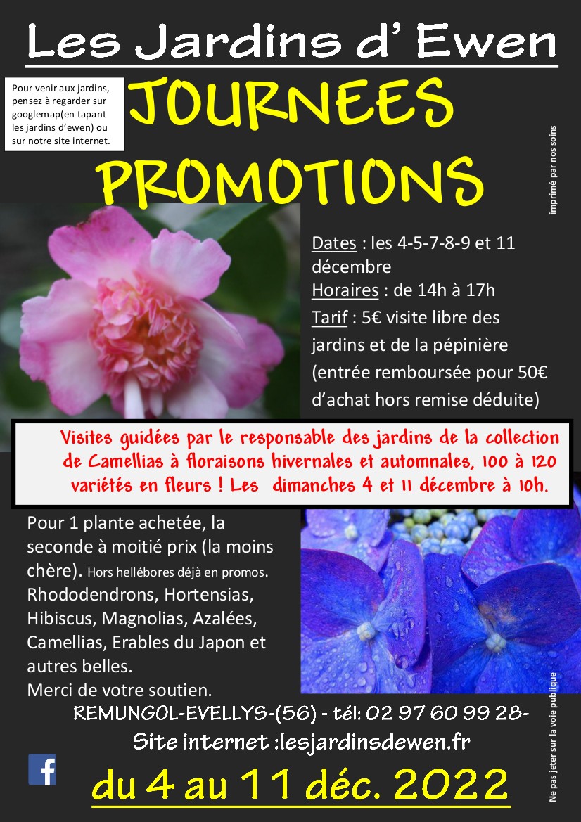 Affiche journees promotions 2022