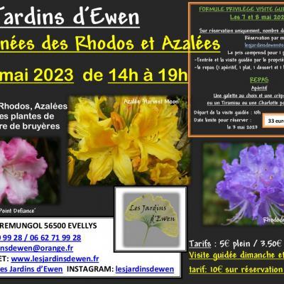 Affiche rhododendrons 2023