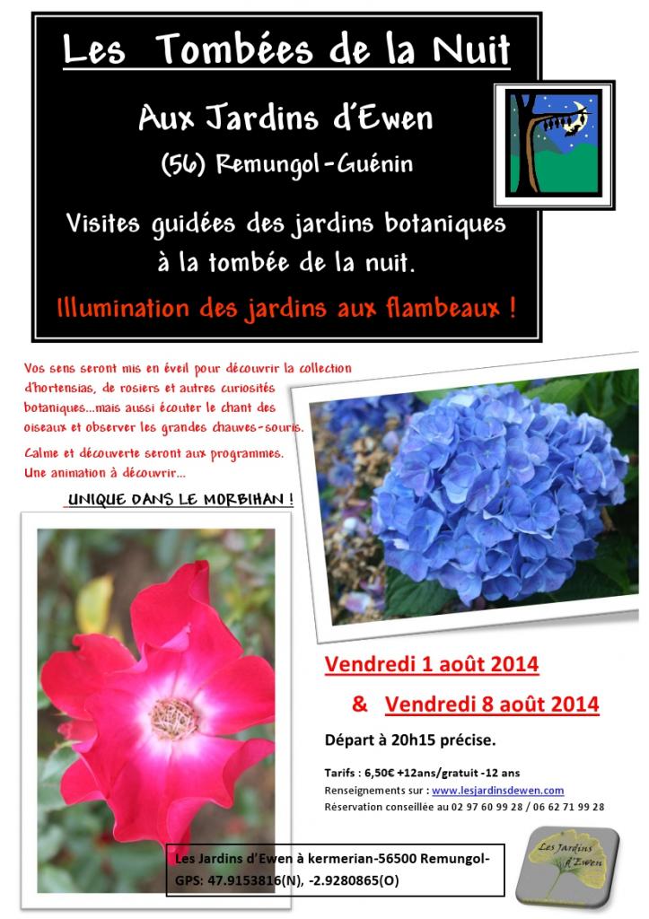 affiche Visites nocturnes 2014