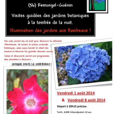 affiche Visites nocturnes 2014