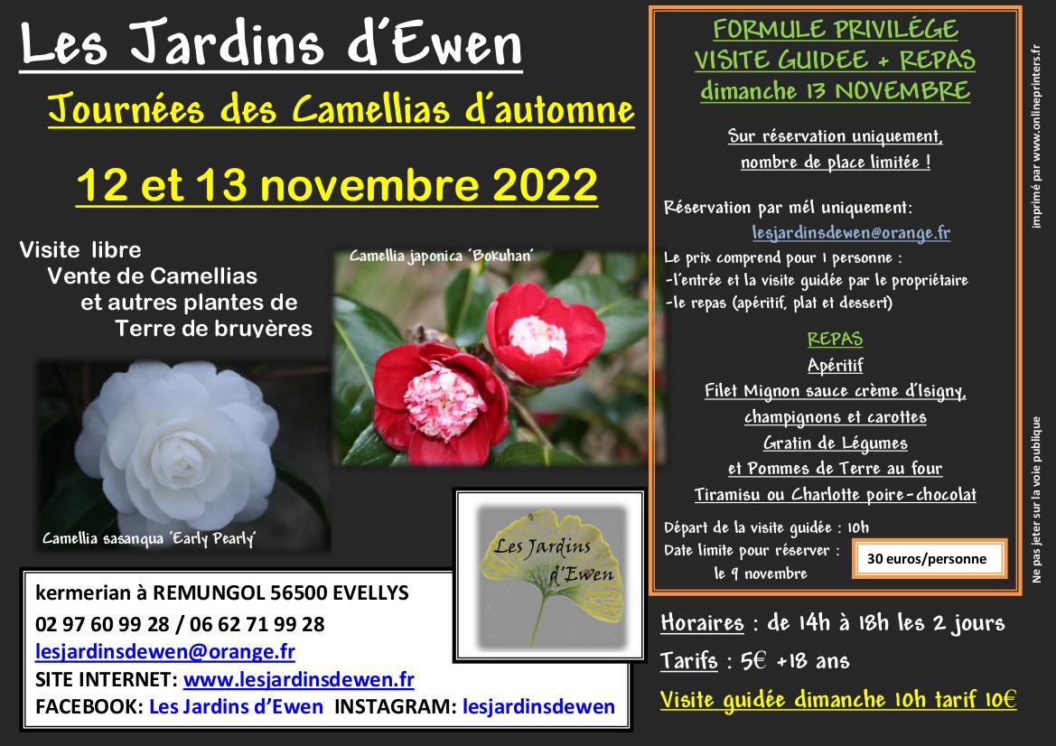 Prospectus camellias automne recto 2023