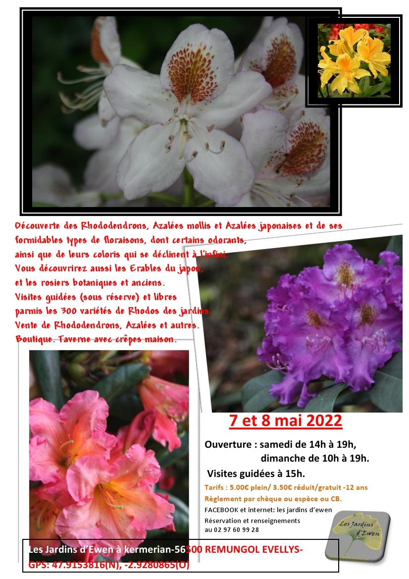 Prospectus rhododendrons 2022 verso